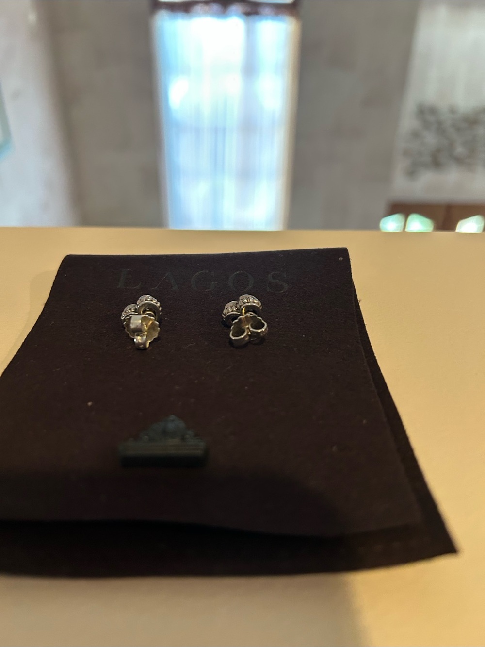 LAGOS Diamond Heart Earrings - Picture 4 of 7